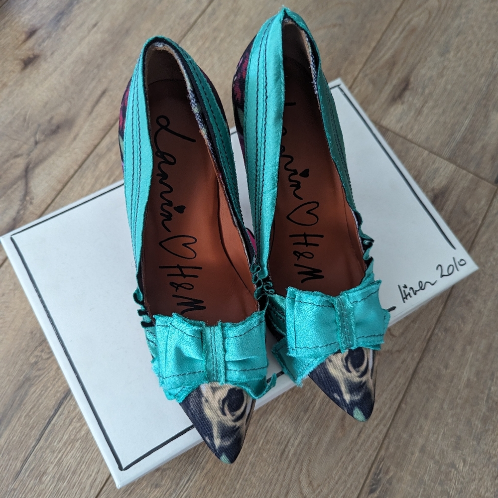 Lanvin x H&M Floral Pumps Size 38